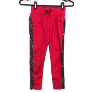 Puma Pink Athletic Sweatpants Girls Size Small